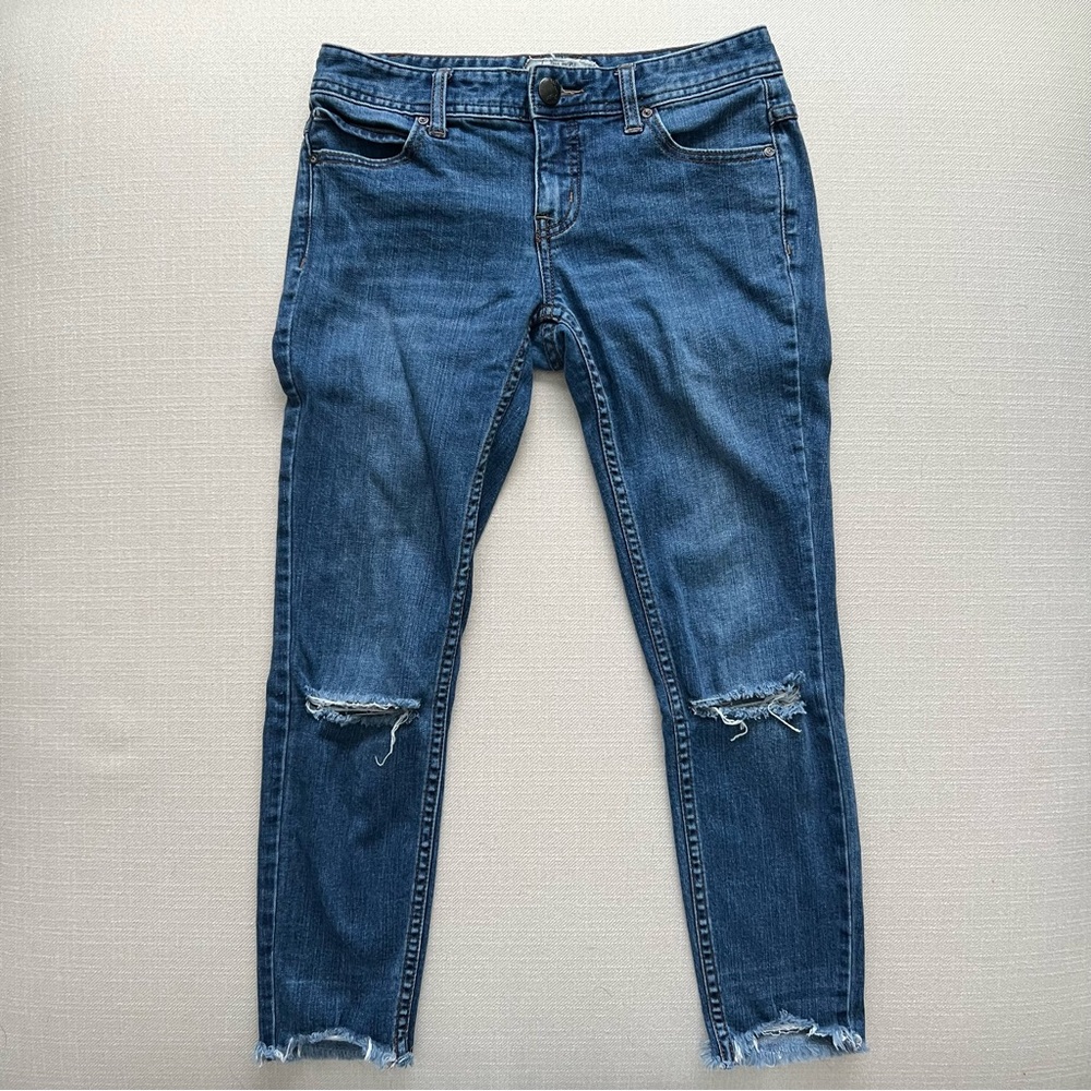 FREE PEOPLE Cropped Skinny Jeans  sz.26